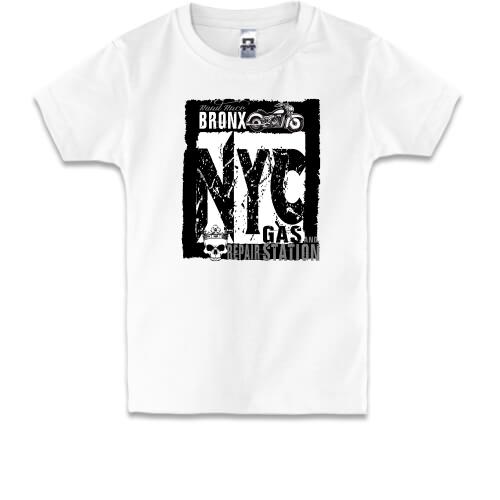 Детская футболка Bronx NYC Gas