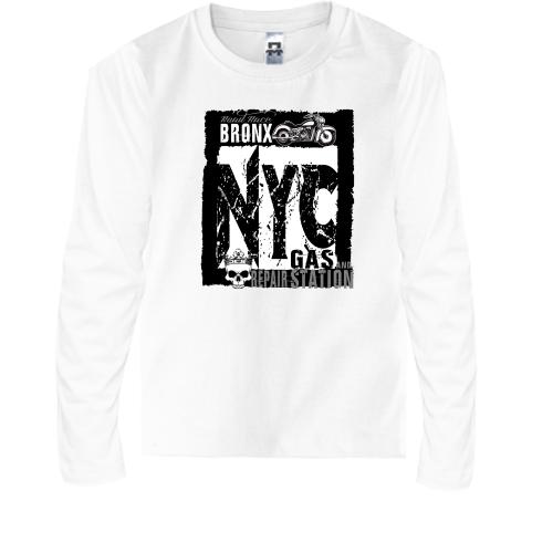 Детская футболка с длинным рукавом Bronx NYC Gas