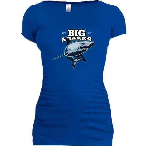 Подовжена футболка Big Sharks