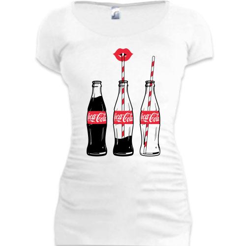 Подовжена футболка 3 Coca Cola