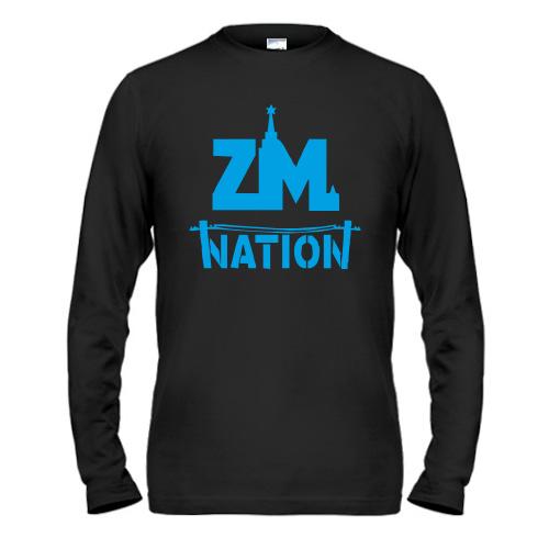 Чоловічий лонгслів ZM Nation з Проводами