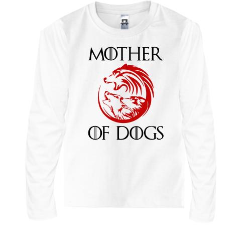 Детская футболка с длинным рукавом Mother of Dogs 2
