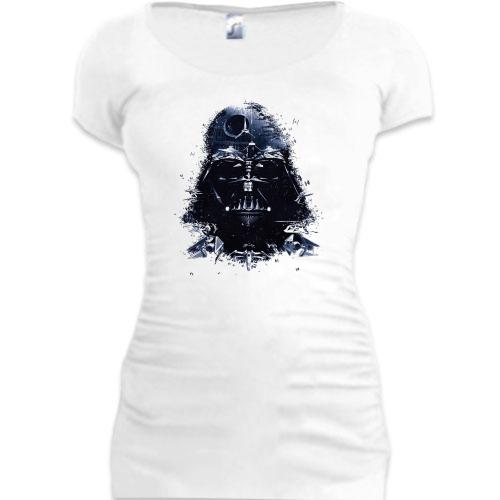 Женская удлиненная футболка Star Wars Identities (Darth Vader)