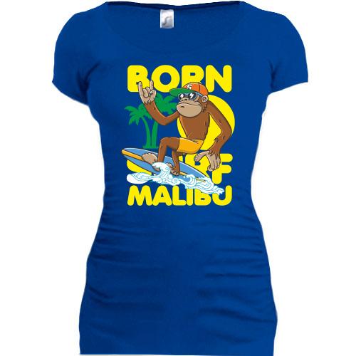 Подовжена футболка Born Malibu Monkey