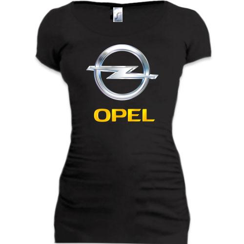 Подовжена футболка Opel logo (2)
