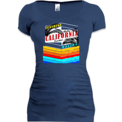 Подовжена футболка Sunshine California Malibu