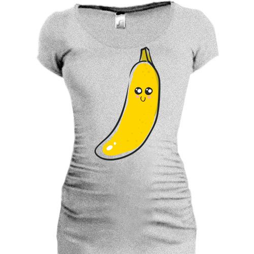 Подовжена футболка Cute Banana