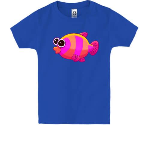 Дитяча футболка Рибка з великими очима