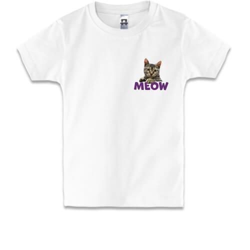 Детская футболка Meow (mini)