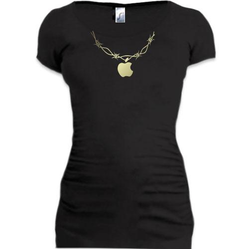 Женская удлиненная футболка Thorny Apple