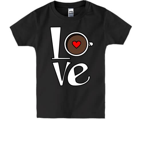 Дитяча футболка Love Coffee