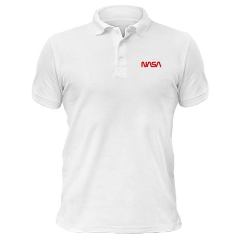 Чоловіча футболка-поло NASA Worm logo mini
