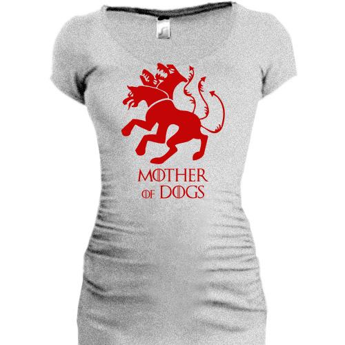 Подовжена футболка Mother of Dogs
