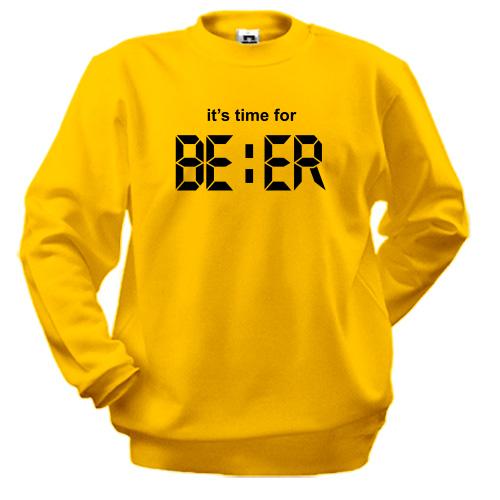 Свитшот It's time for Beer