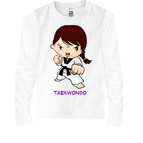 Детская футболка с длинным рукавом Taekwondo 2