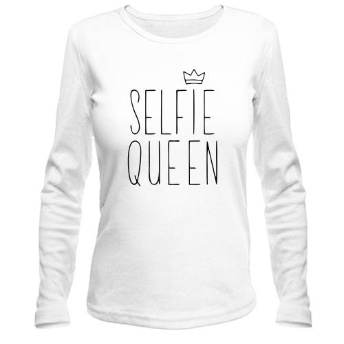 Жіночий лонгслів Selfie Queen.