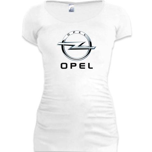 Подовжена футболка Opel logo
