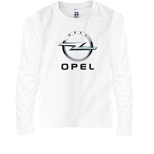 Дитячий лонгслів Opel logo