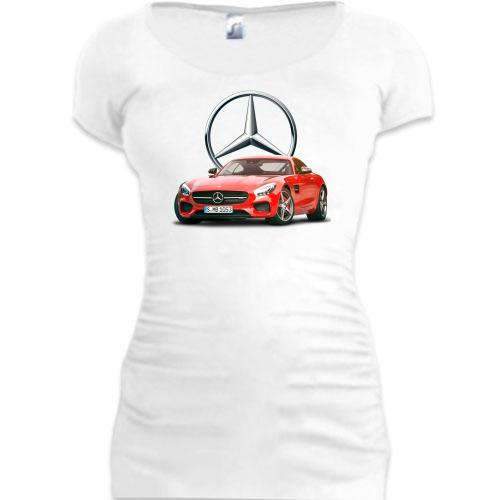 Подовжена футболка Mercedes AMG GT