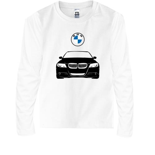 Детская футболка с длинным рукавом BMW art