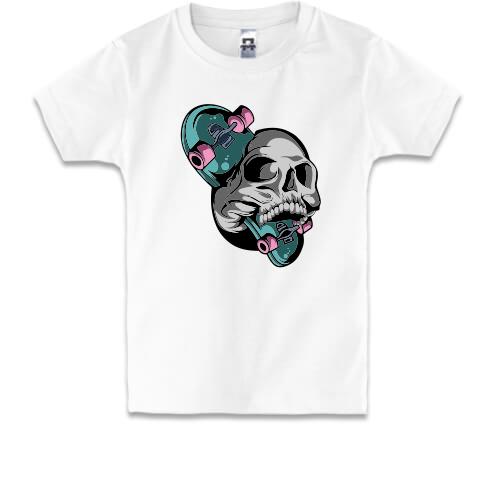 Детская футболка Skull Skater