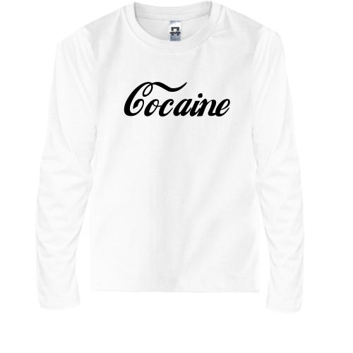 Детская футболка с длинным рукавом Cocaine.