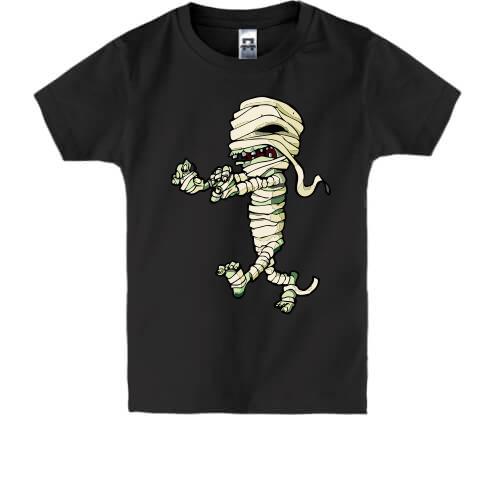 Детская футболка прикольная мумия