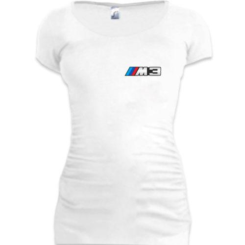Женская удлиненная футболка BMW M-3