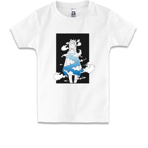 Детская футболка Sky girl