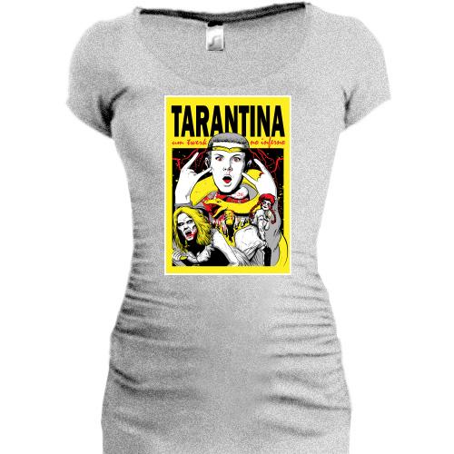 Подовжена футболка TARANTINA.