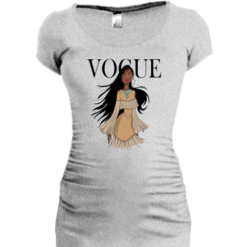 Подовжена футболка VOGUE Pocahontas