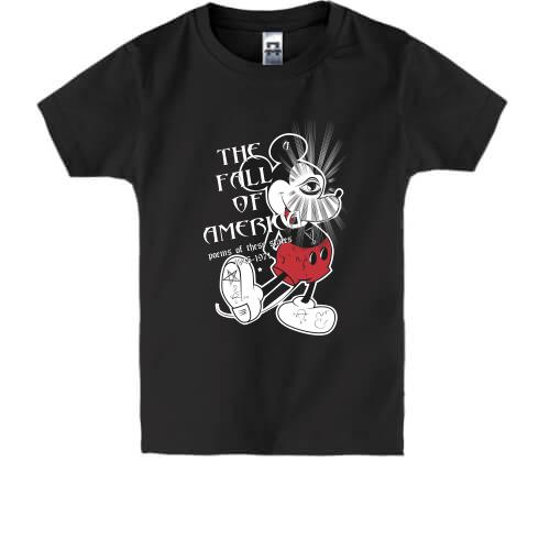Детская футболка Mickey Mouse The Fall of America