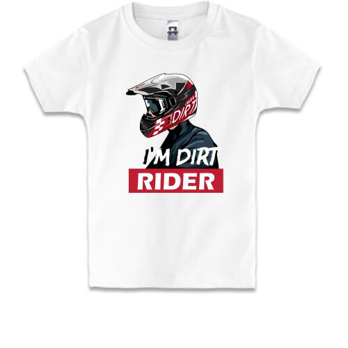 Дитяча футболка I'm a dirty rider