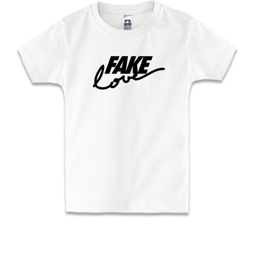Детская футболка Fake love