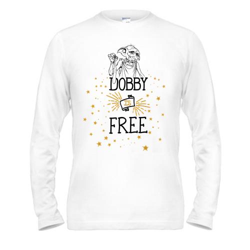 Чоловічий лонгслів Dobby is free - Добі вільний!
