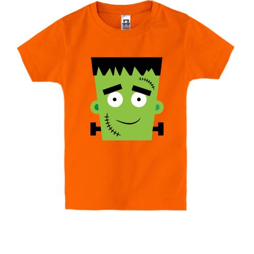 Детская футболка с добрым Франкенштейном