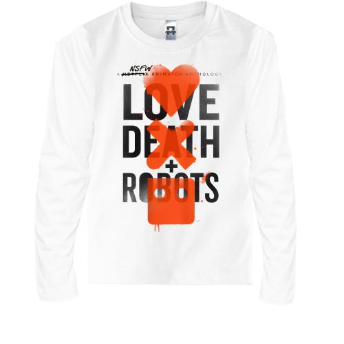 Дитячий лонгслів LOVE DEATH + ROBOTS