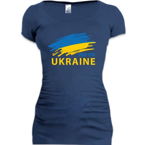 Подовжена футболка Pray for Ukraine (3)