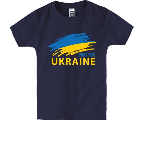 Детская футболка Pray for Ukraine (3)