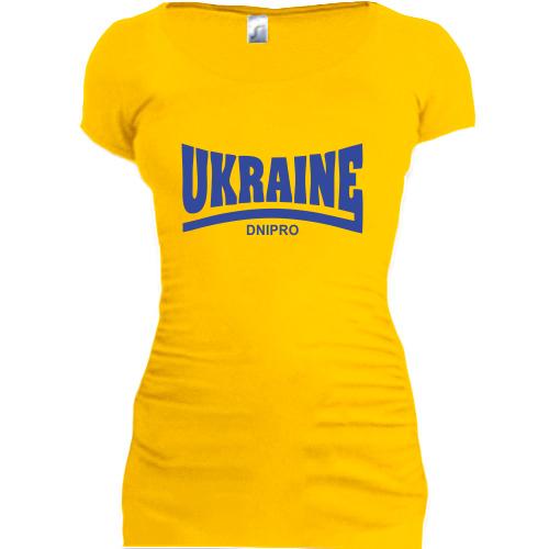 Подовжена футболка Ukraine - Dnipro