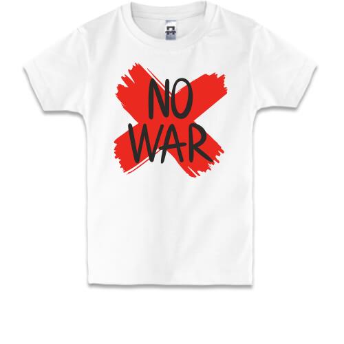 Дитяча футболка No War (2)