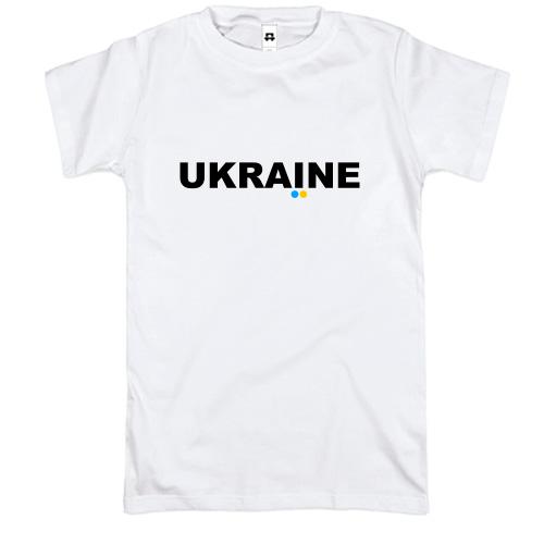 Футболка Ukraine (надпись)