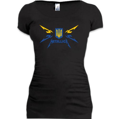 Подовжена футболка Metallica UA