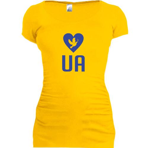 Подовжена футболка Love UA