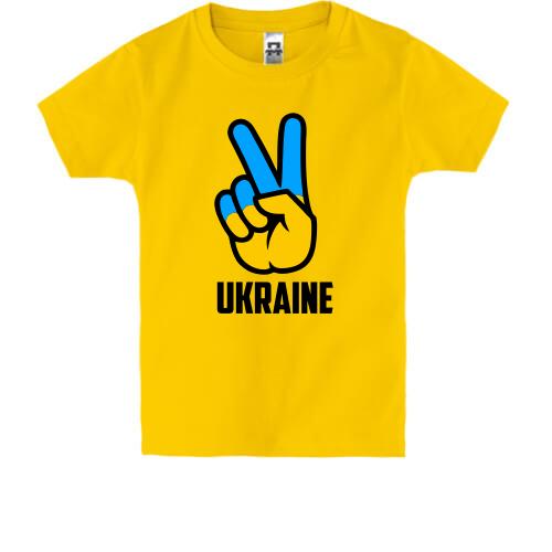 Детская футболка Ukraine peace