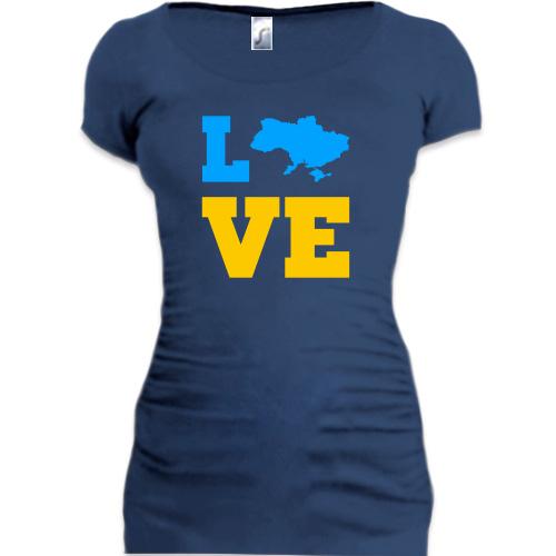 Подовжена футболка Love Ukraine (2)