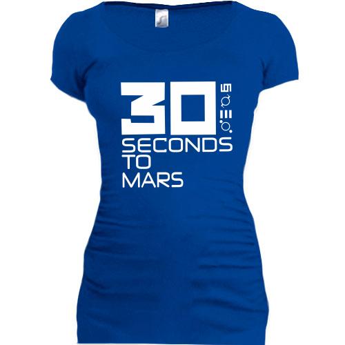 Подовжена футболка 30 Seconds To Mars (4)