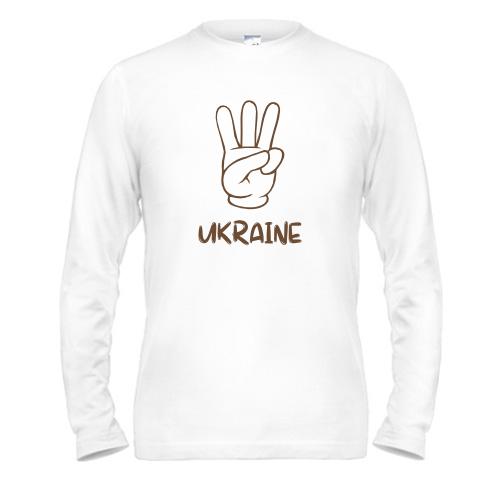 Чоловічий лонгслів Свобода Україні (2)