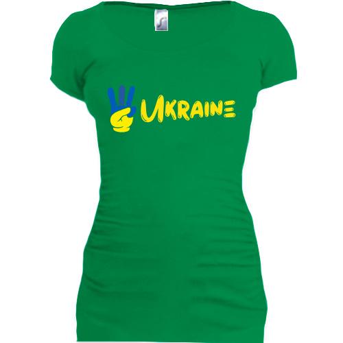 Подовжена футболка Свобода Україні