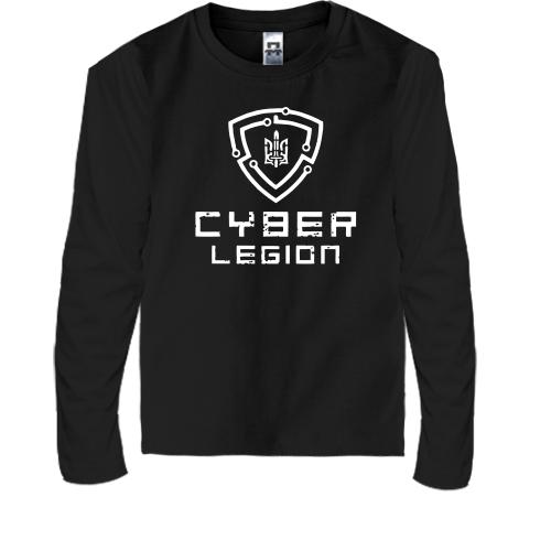 Детская футболка с длинным рукавом Cyber legion